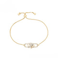 Bracelet Ajustable Cupidon Étincelant