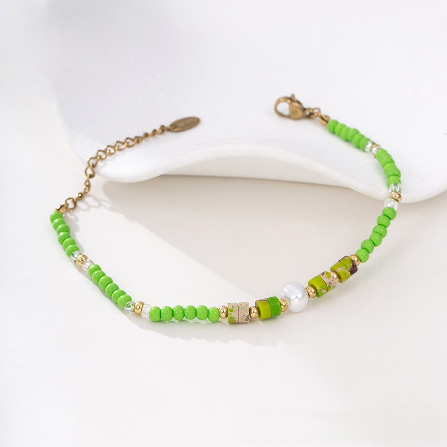 Bracelet Bohème Vert
