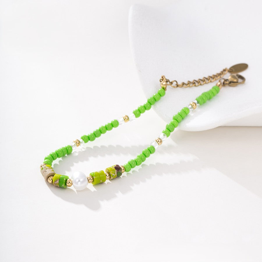 Bracelet Bohème Vert
