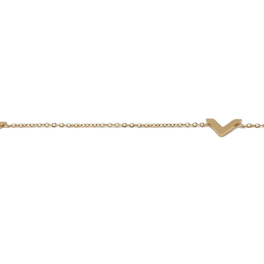 Bracelet Chaîne Délicate 14K