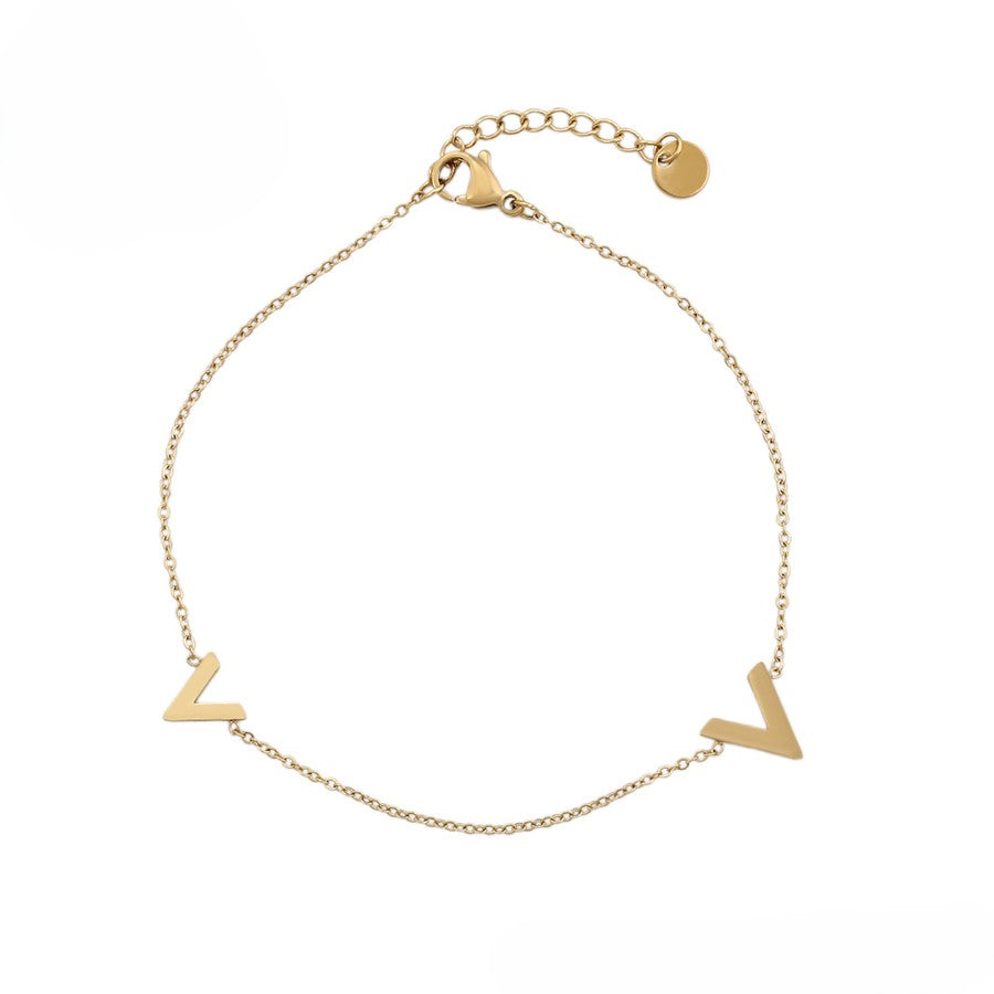 Bracelet Chaîne Délicate 14K